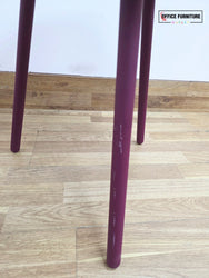 Frövi Peel Table – Burgundy (Grade B)