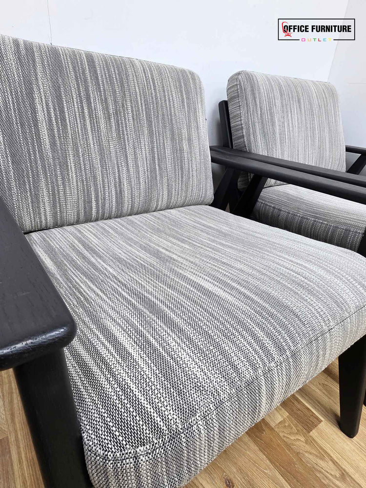 Frovi Scandi Single Seater Lounge Chairs – Set of 2