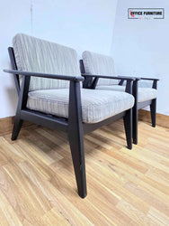 Frovi Scandi Single Seater Lounge Chairs – Set of 2