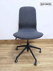 Grey Fabric Height Adjustable Office Chair (SC126)