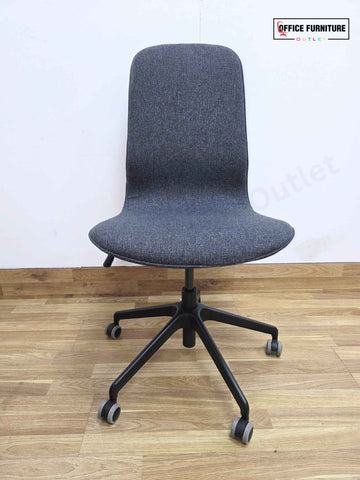 Grey Fabric Height Adjustable Office Chair (SC126)