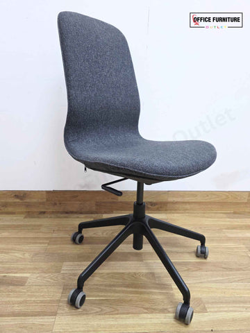Grey Fabric Height Adjustable Office Chair (SC126)