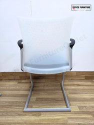 Herman Miller 4 Person Meeting Table with 4 Senator Chairs