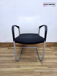 Herman Miller 4 Person Meeting Table with 4 Senator Chairs