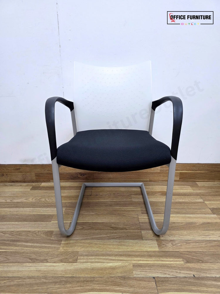 Herman Miller 4 Person Meeting Table with 4 Senator Chairs