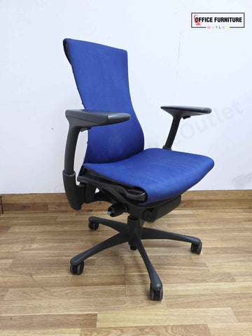 Herman Miller Embody Ergonomic Chair – Blue Fabric