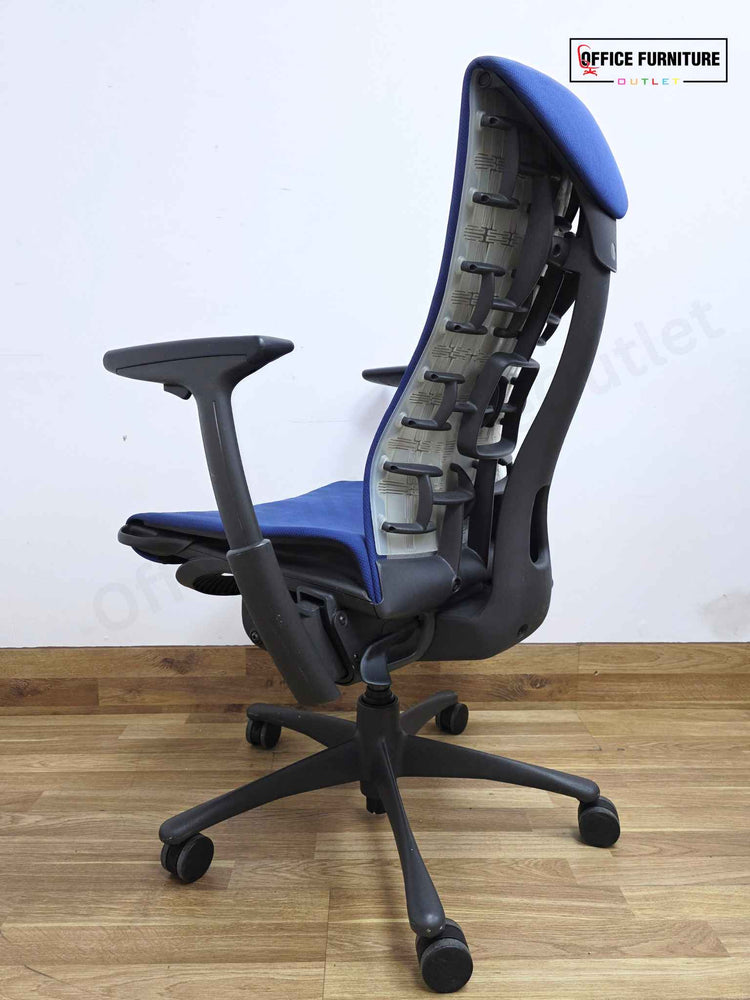 Herman Miller Embody Ergonomic Chair – Blue Fabric