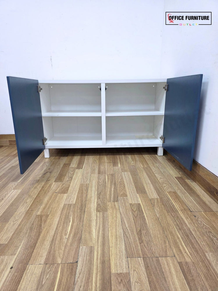 IKEA Blue Two-Door Storage Cabinet (ST78)