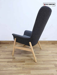 IKEA VEDBO High Back Armchair Gunnared Dark Grey