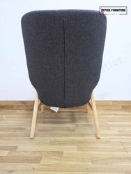 IKEA VEDBO High Back Armchair Gunnared Dark Grey