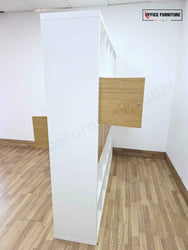 Ikea Kallax 5x5 Cube Storage Unit with Double-Sided Cabinet Inserts