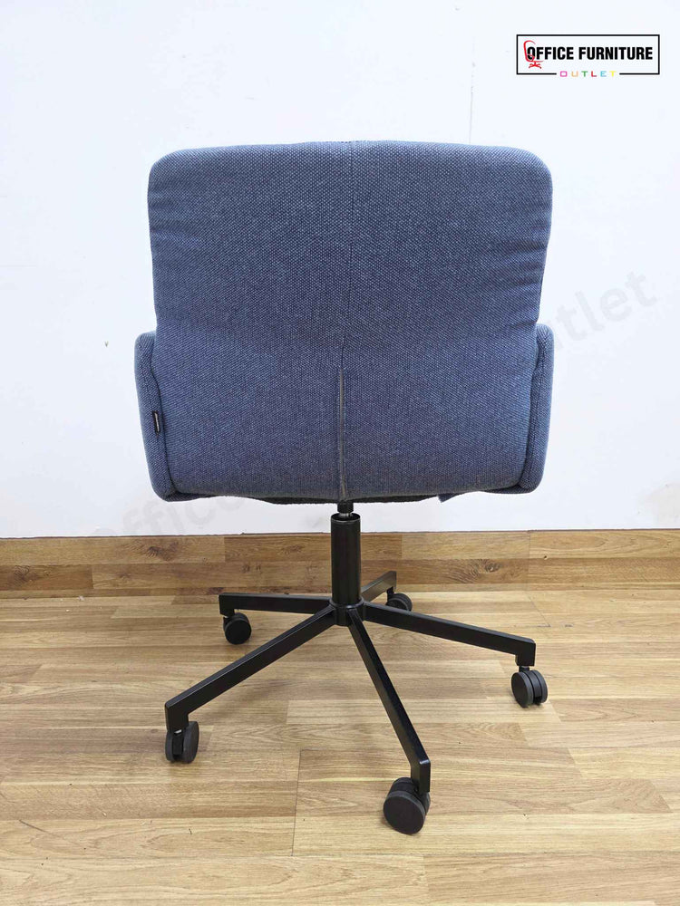 Johanson Haddoc Oyster Swivel Meeting Chair - Blue