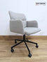 Johanson Haddoc Oyster Swivel Meeting Chair - Grey