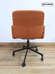 Johanson Haddoc Oyster Swivel Meeting Chair - Orange