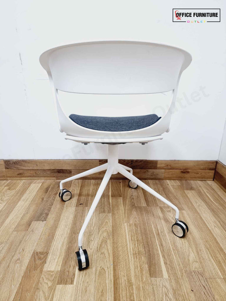 IKEA Bekant Meeting Table + 10 Kicca by Kastel Office Chairs – Complete Set