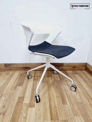IKEA Bekant Meeting Table + 10 Kicca by Kastel Office Chairs – Complete Set