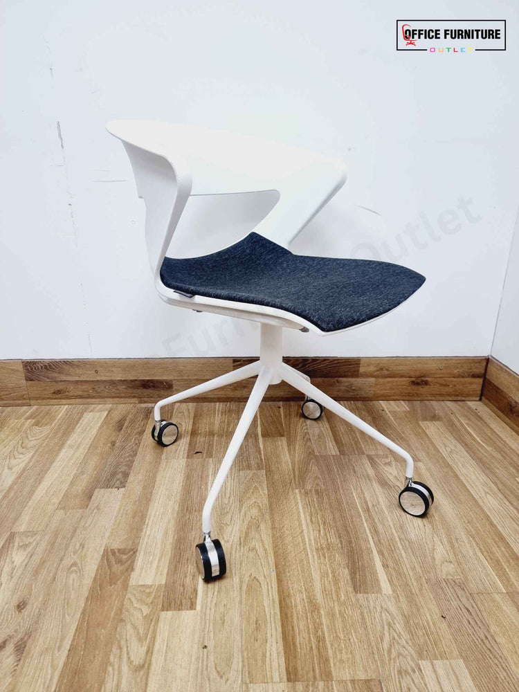 IKEA Bekant Meeting Table + 10 Kicca by Kastel Office Chairs – Complete Set