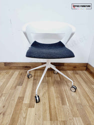 IKEA Bekant Meeting Table + 10 Kicca by Kastel Office Chairs – Complete Set