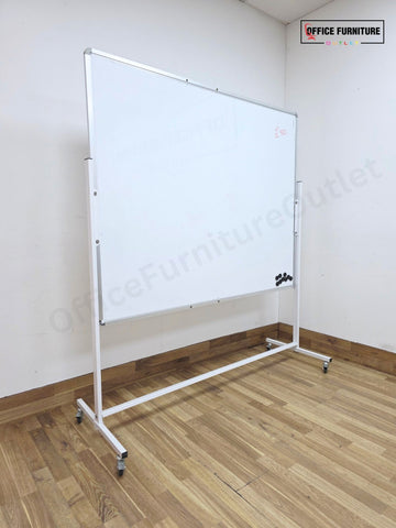 Mobile Magnetic Whiteboard on Stand – 150cm x 120cm (WB01)