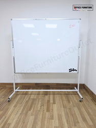 Mobile Magnetic Whiteboard on Stand – 150cm x 120cm (WB01)