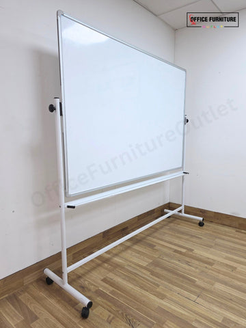 Mobile Magnetic Whiteboard on Stand – 180cm x 120cm (WB02)