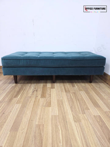 Modway Empress Tufted Velvet Bench - Teal