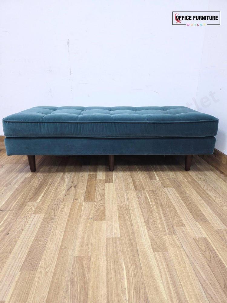 Modway Empress Tufted Velvet Bench - Teal