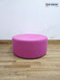 Narbutas GIRO Pouf – Hot Pink Upholstered Round Stool