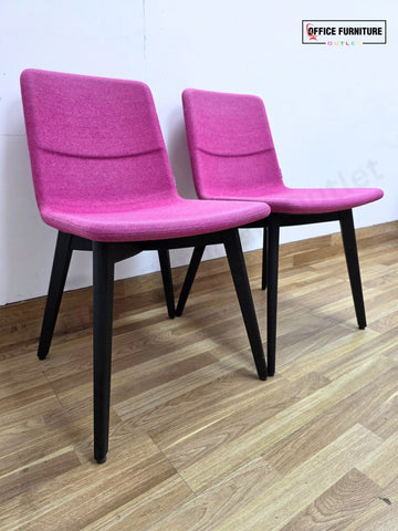 Narbutas TWIST&SIT Meeting Chairs (Set of 2) - Hot Pink