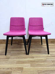 Narbutas TWIST&SIT Meeting Chairs (Set of 2) - Hot Pink