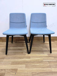 Narbutas TWIST&SIT Meeting Chairs (Set of 2) - Speckled Blue