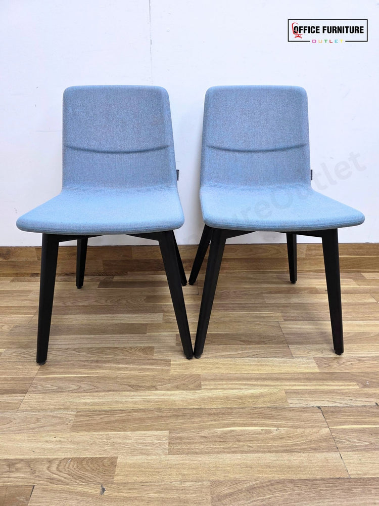 Narbutas TWIST&SIT Meeting Chairs (Set of 2) - Speckled Blue