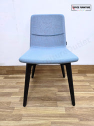 Narbutas TWIST&SIT Meeting Chairs (Set of 2) - Speckled Blue