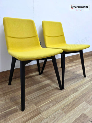 Narbutas TWIST&SIT Meeting Chairs (Set of 2) - Yellow
