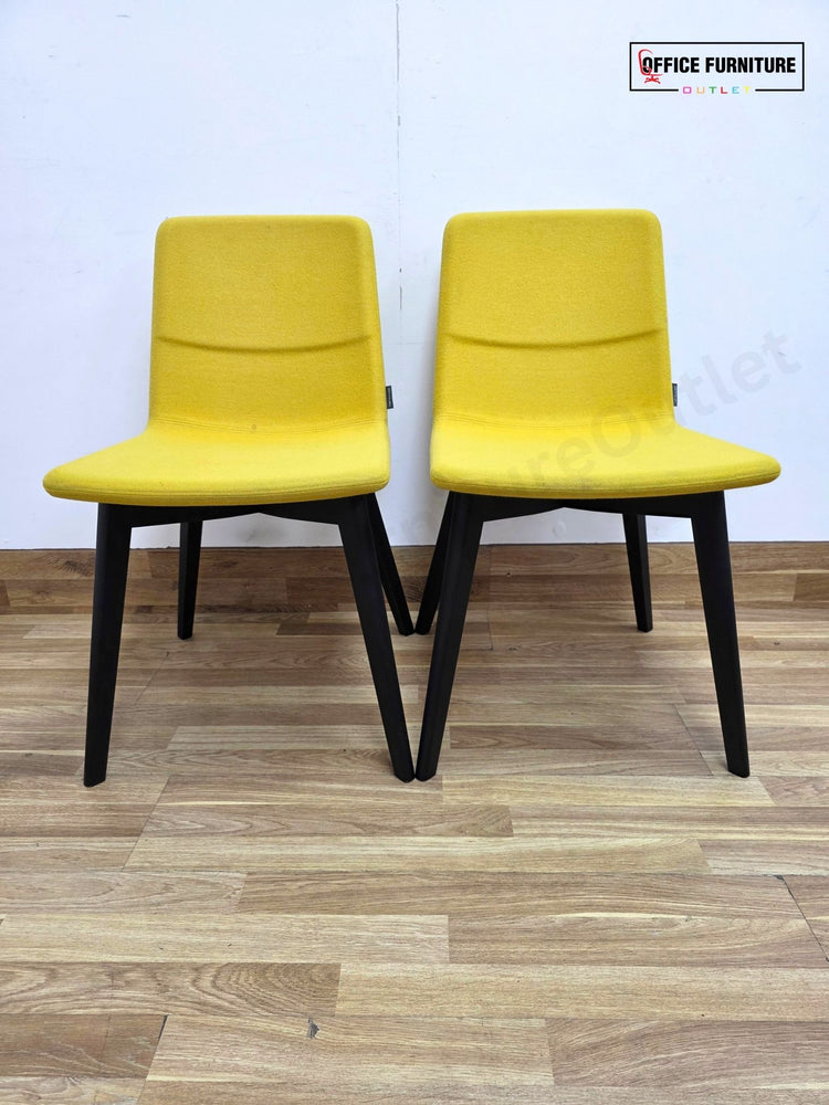 Narbutas TWIST&SIT Meeting Chairs (Set of 2) - Yellow