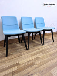 Narbutas TWIST&SIT Meeting Chairs (Set of 3) - Pastel Blue