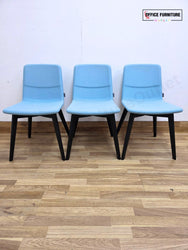 Narbutas TWIST&SIT Meeting Chairs (Set of 3) - Pastel Blue