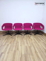 Narbutas TWIST&SIT Swivel Chair – Hot Pink