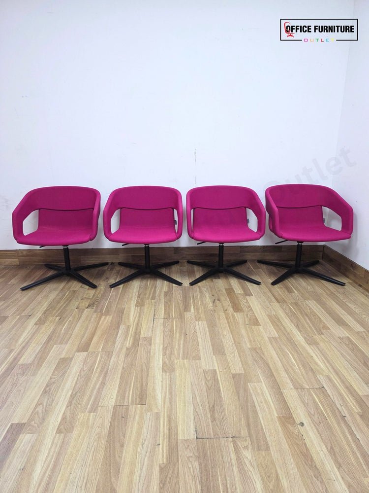 Narbutas TWIST&SIT Swivel Chair – Hot Pink