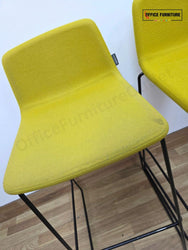 Narbutas Tango Bar Stools – Set of 2 Mustard Yellow
