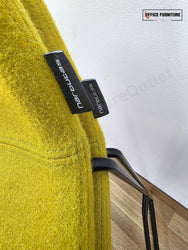 Narbutas Tango Bar Stools – Set of 2 Mustard Yellow