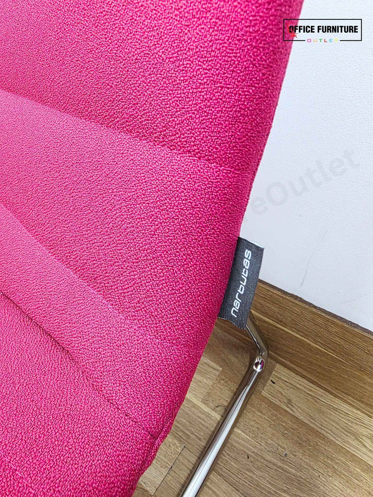 Narbutas Vegas Lounge Chairs x3 – Hot Pink