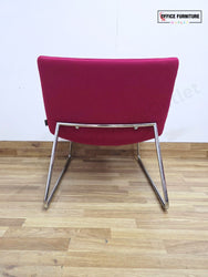Narbutas Vegas Lounge Chairs x3 – Hot Pink