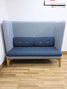 Orangebox Coze W02 High Back Work Sofa - Two-Tone Blue