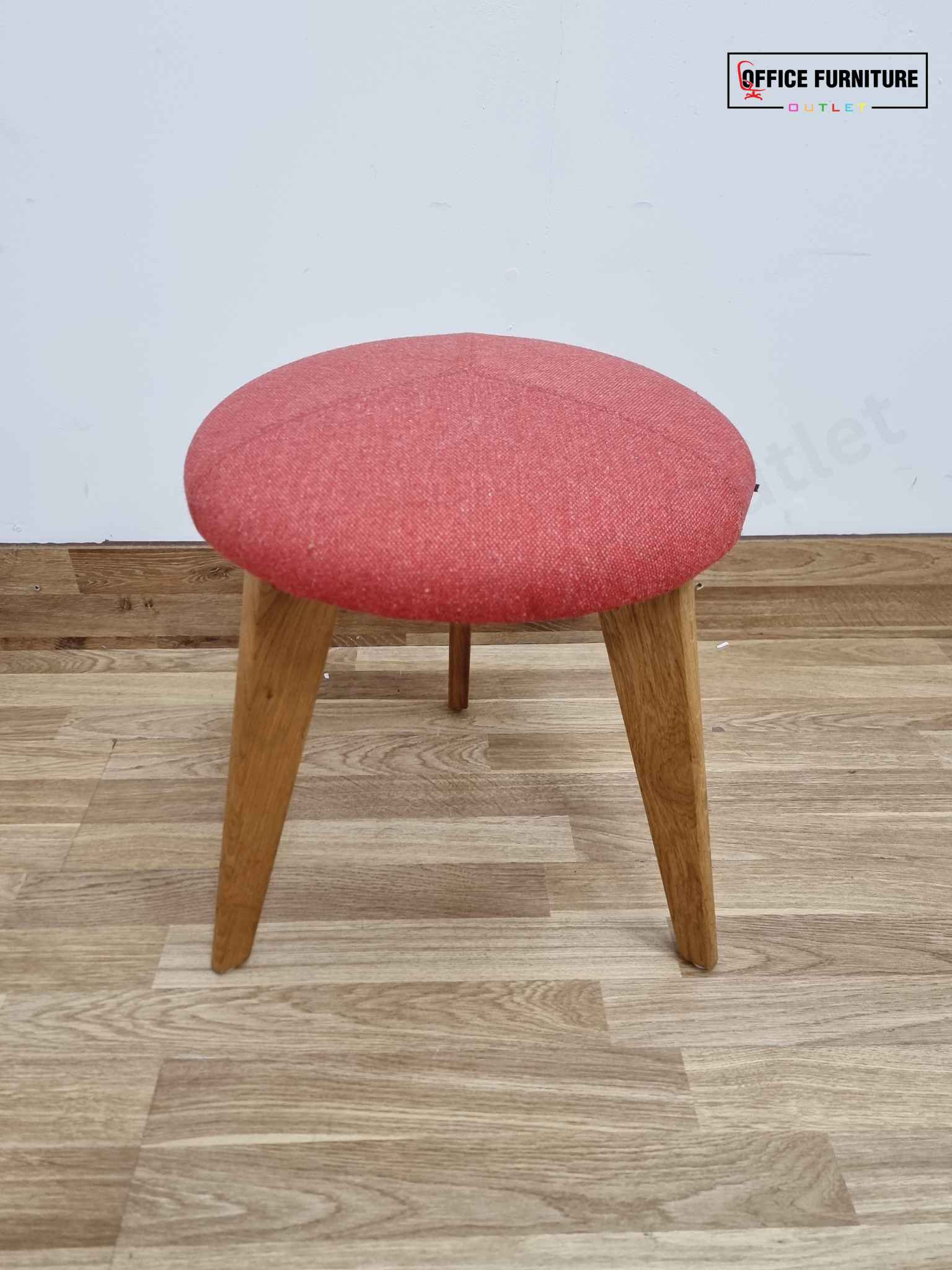 Orangebox Cubb Low Stool Burnt Red - Main Image