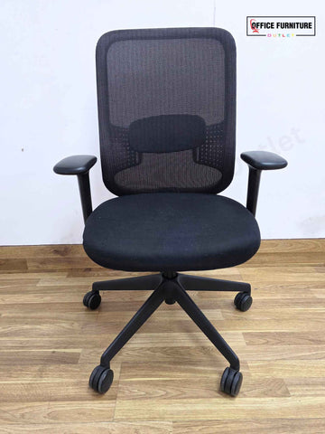 Orangebox Do Swivel Chair - Black/White (Grade B) (SC127)