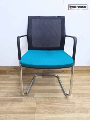 Orangebox WD-CAS Workday Cantilever Armchair / Teal (Pairs)