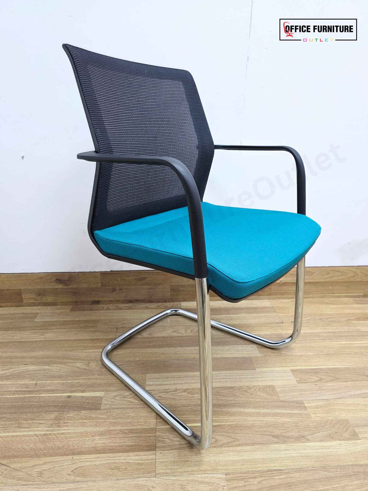 Orangebox WD-CAS Workday Cantilever Armchair / Teal (Pairs)