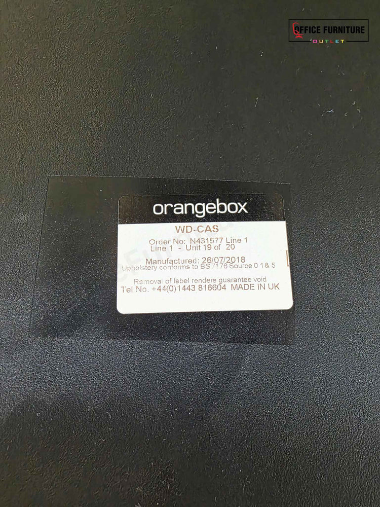 Orangebox WD-CAS Workday Cantilever Armchair / Teal (Pairs)