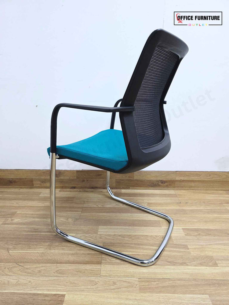 Orangebox WD-CAS Workday Cantilever Armchair / Teal (Pairs)